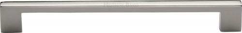 Click Here To Enlarge This Photo Of C0337 192-PNF Heritage Brass Cabinet Pull Metro Design 192mm ctc Polished Nickel Finish