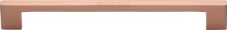 C0337 192-SRG Heritage Brass Cabinet Pull Metro Design 192mm ctc Satin Rose Gold Finish