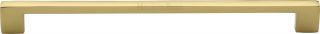 C0337 256-PB Heritage Brass Cabinet Pull Metro Design 274mm ctc Polished Brass Finish
