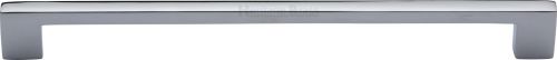 Click Here To Enlarge This Photo Of C0337 256-PC Heritage Brass Cabinet Pull Metro Design 274mm ctc Polished Chrome Finish