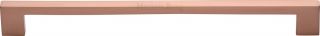 C0337 256-SRG Heritage Brass Cabinet Pull Metro Design 274mm ctc Satin Rose Gold Finish