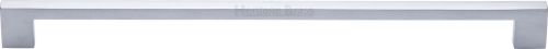 Click Here To Enlarge This Photo Of C0337 320-SC Heritage Brass Cabinet Pull Metro Design 320mm ctc Satin Chrome Finish