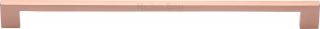 C0337 320-SRG Heritage Brass Cabinet Pull Metro Design 320mm ctc Satin Rose Gold Finish