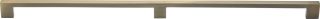 C0337 480-AT Heritage Brass Cabinet Pull Metro Design 480mm ctc Antique Brass Finish