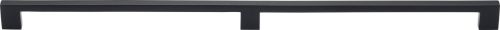 Click Here To Enlarge This Photo Of C0337 480-BKMT Heritage Brass Cabinet Pull Metro Design 480mm ctc Matt Black Finish
