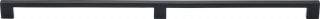 C0337 480-BKMT Heritage Brass Cabinet Pull Metro Design 480mm ctc Matt Black Finish