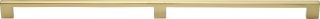 C0337 480-PB Heritage Brass Cabinet Pull Metro Design 480mm ctc Polished Brass Finish