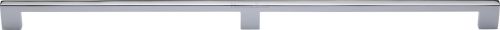 Click Here To Enlarge This Photo Of C0337 480-PC Heritage Brass Cabinet Pull Metro Design 480mm ctc Polished Chrome Finish