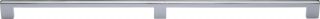 C0337 480-PC Heritage Brass Cabinet Pull Metro Design 480mm ctc Polished Chrome Finish