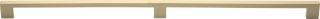 C0337 480-SB Heritage Brass Cabinet Pull Metro Design 480mm ctc Satin Brass Finish