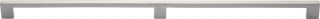 C0337 480-SN Heritage Brass Cabinet Pull Metro Design 480mm ctc Satin Nickel Finish