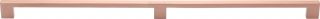 C0337 480-SRG Heritage Brass Cabinet Pull Metro Design 480mm ctc Satin Rose Gold Finish