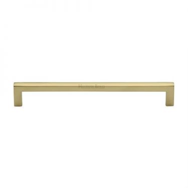 Click Here To Enlarge This Photo Of C0339 192-PB Heritage Brass Cabinet Pull City Design 192mm ctc Polished Brass Finish