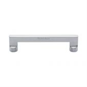 C0345 128-SC Heritage Brass Cabinet Pull Apollo Design 128mm ctc Satin Chrome Finish