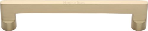 Click Here To Enlarge This Photo Of C0345 160-SB Heritage Brass Cabinet Pull Apollo Design 160mm ctc Satin Brass Finish
