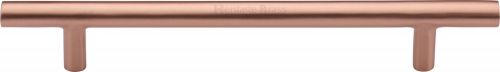 Click Here To Enlarge This Photo Of C0361 160-SRG Heritage Brass Cabinet Pull Bar Design 160mm ctc Satin Rose Gold Finish