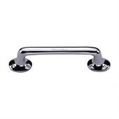 C0376 203-PC Heritage Brass Cabinet Pull Traditional Design 203mm ctc Polished Chrome Finish