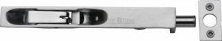 C1680 8-SC Heritage Brass Lever Action Flush Bolt 8" x .¾" Satin Chrome Finish