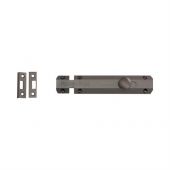 C1685 6-MB Heritage Brass Door Bolt Flat 6" Matt Bronze Finish