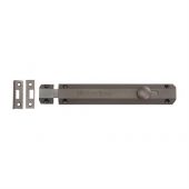 C1685 8-MB Heritage Brass Door Bolt Flat 8" Matt Bronze Finish
