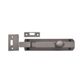 C1694 6-MB Heritage Brass Door Bolt Necked Flat 6" Matt Bronze Finish