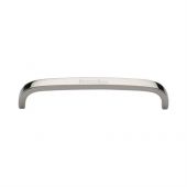C1800 203-PNF Heritage Brass Cabinet Pull D Shaped 203mm ctc Polished Nickel Finish