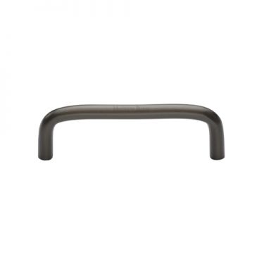 Click Here To Enlarge This Photo Of C2155 128-MB Heritage Brass Cabinet Pull Wire Design 128mm ctc Matt Bronze Finish