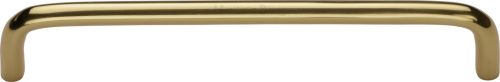 Click Here To Enlarge This Photo Of C2155 160-PB Heritage Brass Cabinet Pull Wire Design 160mm ctc Polished Brass Finish