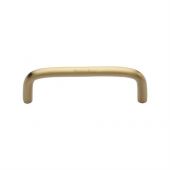 C2155 160-SB Heritage Brass Cabinet Pull Wire Design 160mm ctc Satin Brass Finish