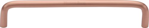 Click Here To Enlarge This Photo Of C2155 160-SRG Heritage Brass Cabinet Pull Wire Design 160mm ctc Satin Rose Gold Finish