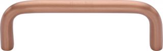 C2155 96-SRG Heritage Brass Cabinet Pull Wire Design 96mm ctc Satin Rose Gold Finish