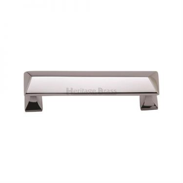 Click Here To Enlarge This Photo Of C2231 203-PC Heritage Brass Cabinet Pull Pyramid Design 203mm ctc Polished Chrome Finish