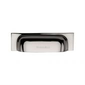 C2766 152-PNF Heritage Brass Drawer Pull Military Design 152mm ctc Polished Nickel Finish