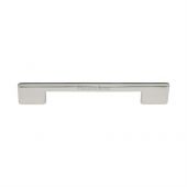 C3681 160-PNF Heritage Brass Cabinet Pull Victorian Design 160mm ctc Polished Nickel Finish