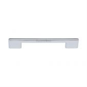 C3681 256-PC Heritage Brass Cabinet Pull Victorian Design 256mm ctc Polished Chrome Finish