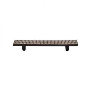 Click Here To Enlarge This Photo Of C3765 128-AC Heritage Brass Weave Cabinet Pull Handle 128mm Aged Copper Finish