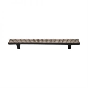 Click Here To Enlarge This Photo Of C3765 160-AC Heritage Brass Weave Cabinet Pull Handle 160mm Aged Copper Finish