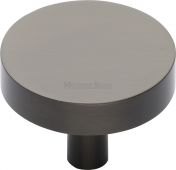 C3880 38-MB Heritage Brass Cabinet Knob Disc Design 38mm Matt Bronze Finish