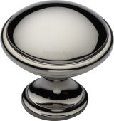 C3950 32-PNF Heritage Brass Cabinet Knob Domed Design 32mm Polished Nickel Finish