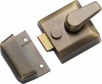 NL3040-AT M.Marcus York 40mm Std. Nightlatch Antique Brass Finish