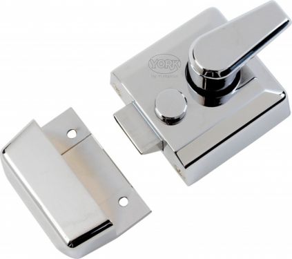 Click Here To Enlarge This Photo Of NL3040-PC M.Marcus York 40mm Std. Nightlatch Polished Chrome Finish