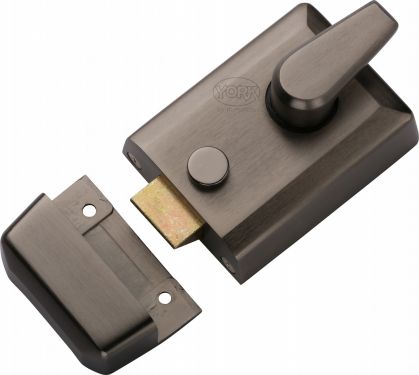 Click Here To Enlarge This Photo Of NL3060-MB M.Marcus York 60mm Std. Nightlatch Matt Bronze Finish