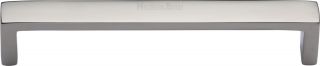 C4520 192-PNF Heritage Brass Cabinet Pull Wide Metro Design 192mm ctc Polished Nickel Finish