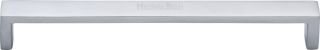 C4520 192-SC Heritage Brass Cabinet Pull Wide Metro Design 192mm ctc Satin Chrome Finish