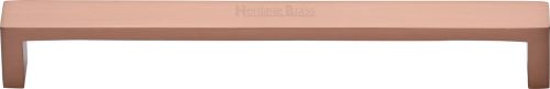 Click Here To Enlarge This Photo Of C4520 192-SRG Heritage Brass Cabinet Pull Wide Metro Design 192mm ctc Satin Rose Gold Finish