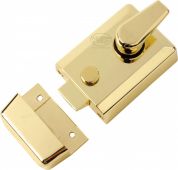 NL3060-PB M.Marcus York 60mm Std. Nightlatch Polished Brass Finish