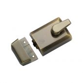 NL-R3060-AT M.Marcus York 60mm Roller Bolt Nightlatch Antique Brass Finish