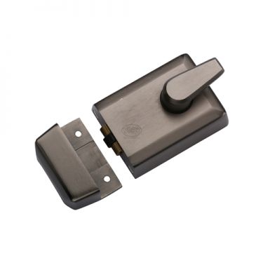 Click Here To Enlarge This Photo Of NL-R3060-MB M.Marcus York 60mm Roller Bolt Nightlatch Matt Bronze Finish