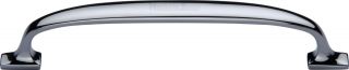 C7213 160-PC Heritage Brass Cabinet Pull Durham Design 160mm ctc Polished Chrome Finish