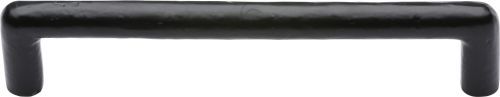 Click Here To Enlarge This Photo Of FB331 160 M.Marcus Black Iron Rustic Cabinet Pull Round Design 160mm ctc